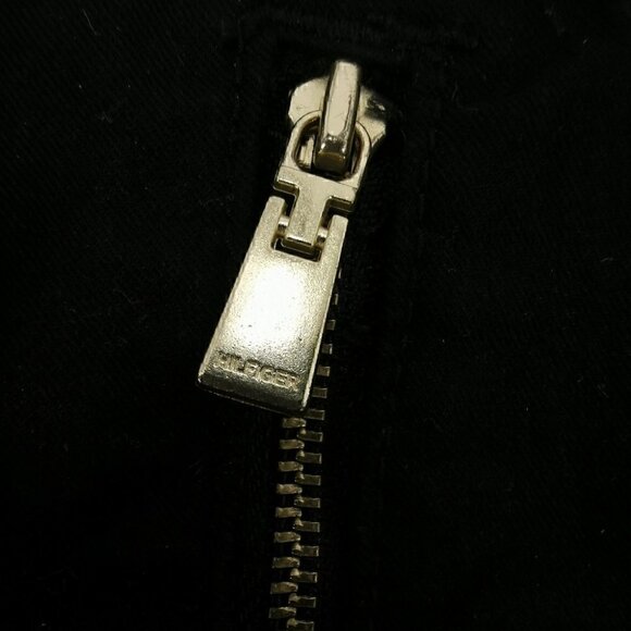 Tommy Hilfiger Women's 6 Mid Cotton Zipper Pants - Picture 6 of 10